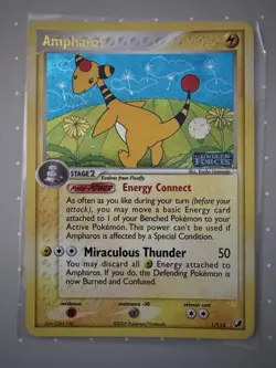 Pokemon TCG Ampharos 1/115 Unseen Forces Holo - Image 1