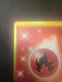 Pokemon TCG Basic Fire Energy Gold Fusion Strike Secret Rare 284 - Image 3
