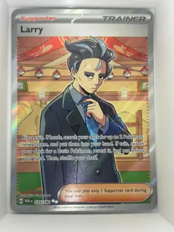 Larry 235/182 Ultra Rare Paradox Rift Pokemon NM - Image 1