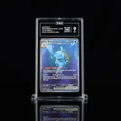 Blastoise ex 200/165 Scarlet & Violet 151 Special Illustration Rare Holo TAG 9 - Image 1