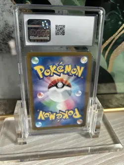 Pokemon Raichu Sv2d: Clay Burst 074/071 Art Rare Holo Japanese CGC 9 - Image 3