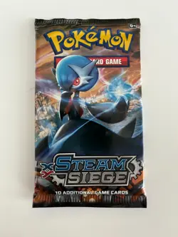 Pokemon 2016 XY Steam Siege Mega Gardevoir Sealed Booster Pack. - Image 1