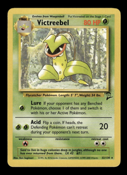 Pokemon TCG Base Set 2 Victreebel 32/130 - Image 1