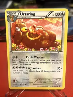 Ursaring RC16/RC25 Holo Legendary Treasures: Radiant Collection Pokemon DMG - Image 1