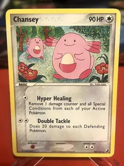 Chansey 20/115 Rare Unseen Forces Pokemon Lightly Played - Image 1