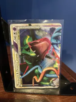 Pokemon TCG Rayquaza & Deoxys Legend Holo Card 89/90 (TOP) Ultra Rare MP/HP - Image 1