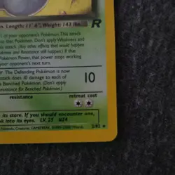 Wizards of the Coast Dark Arbok 1st Ed Team Rocket 2/82 Holo Rare 60HP EN 1999 - Image 3