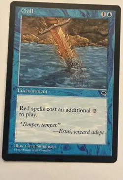 Chill - Tempest | MTG Card ✅ NM ✅ English - Image 1