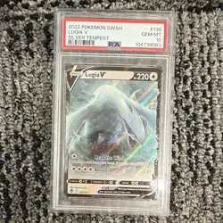 Pokemon Lugia V 138/195 Silver Tempest PSA 10 Graded - Image 2