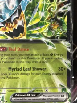 Pokemon Teal Mask Ogerpon EX Double Rare Holo Sv06 Twilight Masquerade 025/167 - Image 3