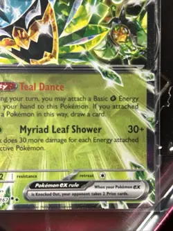 Pokemon Teal Mask Ogerpon EX Double Rare Holo Sv06 Twilight Masquerade 025/167 - Image 4