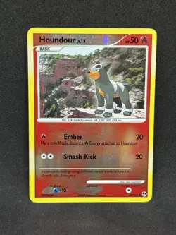 Pokemon Houndour 69/106 Great Encounters Reverse Holo Common LP - Image 1