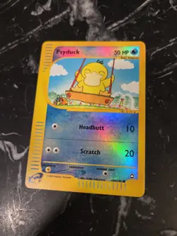 Pokemon TCG Psyduck 104/147 Aquapolis Reverse Holo - Image 1