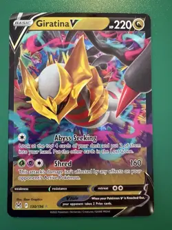 Pokemon TCG : Giratina 130/196 - Lost Origin - Rare Nm. - Image 1