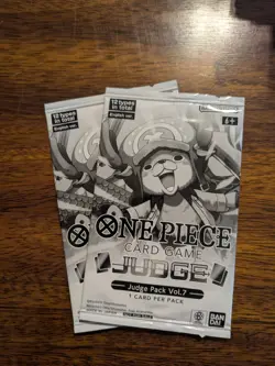 Lot Of 2 One Piece Card Game Judge Pack Vol. 7 - EN - Image 1