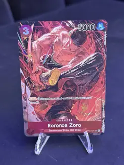 Roronoa Zoro (025) (Parallel) OP01-025 ***Holo Wheel*** - Image 1