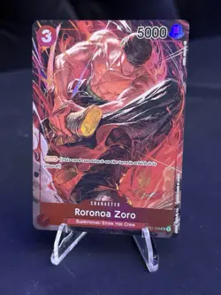 Roronoa Zoro (025) (Parallel) OP01-025 ***Holo Wheel*** - Image 3
