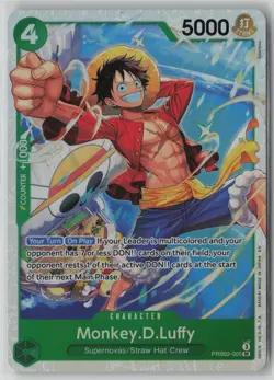 Monkey.D.Luffy PRB02-005 One Piece Premium Booster -The Best- Vol. 2 NM - Image 1