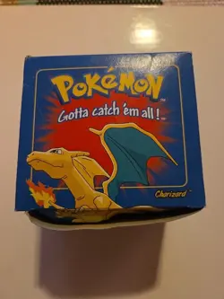 23K Gold Plated CHARIZARD Trading Card 1999 Burger King Pokemon Ball NEW SEALED - Image 1