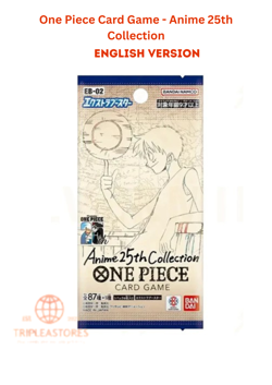 ONE PIECE: Extra Booster Anime 25th Collection Box ENGLISH EB02 SEALED - Image 2