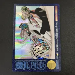 Luffy Pirates 2001 127 One Piece Visual Adventure Holo Japanese Vintage Bandai - Image 4