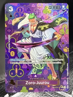One Piece TCG Zoro-Juuro OP05-67 Emperors In The New World English Near Mint - Image 1