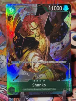 SHANKS - One Piece ST16-004 - AA Alt Art Super Rare SR - PRB02 Premium Booster 2 - Image 1