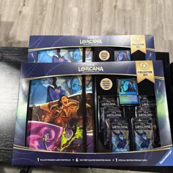 Disney Lorcana The First Chapter Collector Set Costco Bundle - Lot of 2 - Image 1