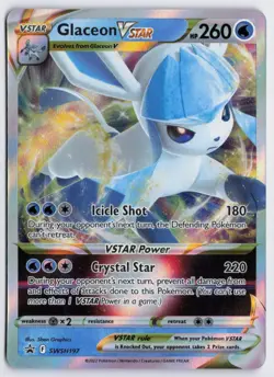 Glaceon VSTAR - Holo Promo SWSH: Sword & Shield Promo Cards SWSH197 NM - Image 1