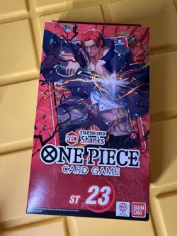 One Piece Card Game ST 23 Red Shanks Starter Deck New Sealed St23 English - Image 1