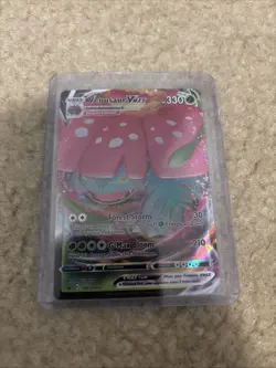NM 💎 Venusaur Vmax SWSH102 NM Full Art Promo Rare Pokemon Card TCG Holo - Image 2