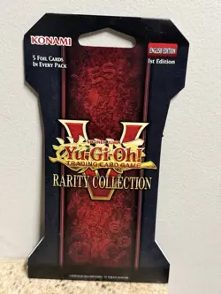 Konami Yu-Gi-Oh! TCG Rarity Collection V Pack 1st Ed English 5 Cards - Image 1