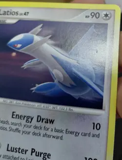 Latios - 23/106 - Pokemon Great Encounters Non-Holo Card - Image 3