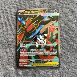 Mega Floette EX 101/086 Chaos Rising Holo Ultra Rare Pokemon TCG Card - Image 1