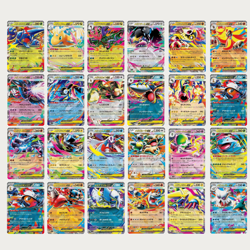 Japanese Pokemon MEGA EX Double Rare RR Cards x50 Mixed Bulk Lot Near Mint - Image 1