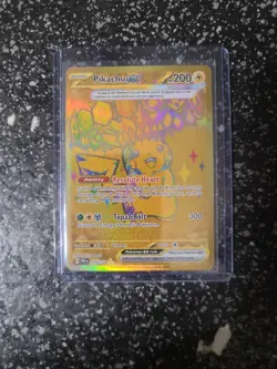 Pokemon Pikachu EX 179/131 Full Art Holo Hyper Rare/Gold Card - Image 1