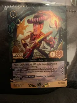 Woody Jungle Guide Non Foil Promo 53/ P3 Disney Lorcana Card Set Championships - Image 1