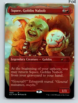 MTG Squee, Goblin Nabob Foil R Secret Lair Countdown Kit 1999 NM - Image 1