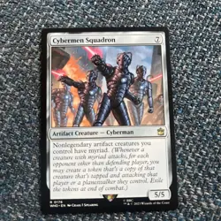Cybermen Squadron Doctor Who MTG NM - Image 1