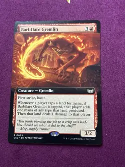 Barbflare Gremlin - Extended Art Commander: Duskmourn - Image 2
