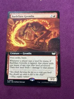 Barbflare Gremlin - Extended Art Commander: Duskmourn - Image 5