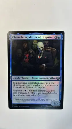 MTG Marvel Spider-Man Chameleon, Master of Disguise #0027 Foil NM/MT - Image 1