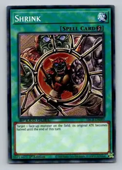 2020 Yugioh Spell Card Shrink SBCB-EN099 1st Edition Common - Image 1