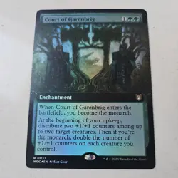 2023 NM WoE Extended art Foil Court of Garenbrig MTG - Image 1