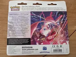 Pokemon TCG Fusion Strike 3 Pack Blister Espeon Brand New Factory Sealed - Image 2