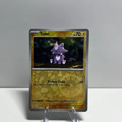 Toxel 069/182 Reverse Holo Paradox Rift Pokemon TCG - Image 1