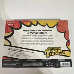 Pokemon TCG Mega Evolution—Ascended Heroes Mega Emboar ex Box Promo Oversized - Image 2