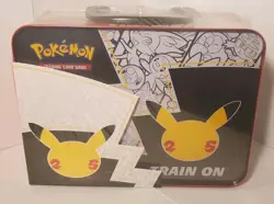 Pokemon 25th Anniversary Celebrations Treasure Chest Lunch Box Tin New Sealed 820650809415 - Image 2