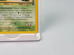 Pokemon Exeggutor Southern Islands Rare Regular 13/18 Stage 1 2001 Light Play - Image 5
