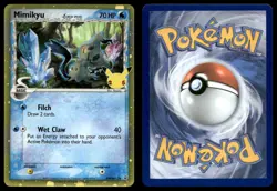 MIMIKYU (DELTA SPECIES) SWSH136 HOLO P SWORD & SHIELD PROMO POKEMON NM/M - Image 3